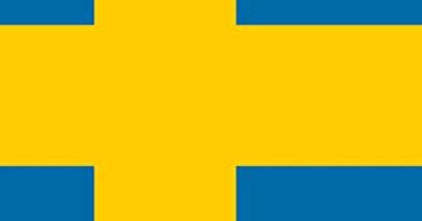 Schweden Flagge National Farben Hochwertig Kühlschrank-magnet